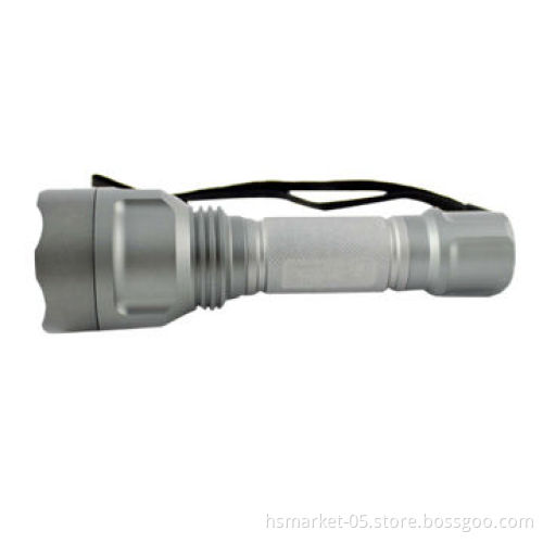 Cree XR-E Q5 LED bulb, 120-240 lumens, aluminum alloy crank-powered flashlightsNew